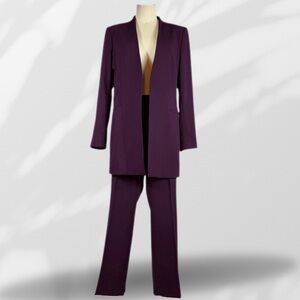 Calvin Klein Women's Suit Set in Plum